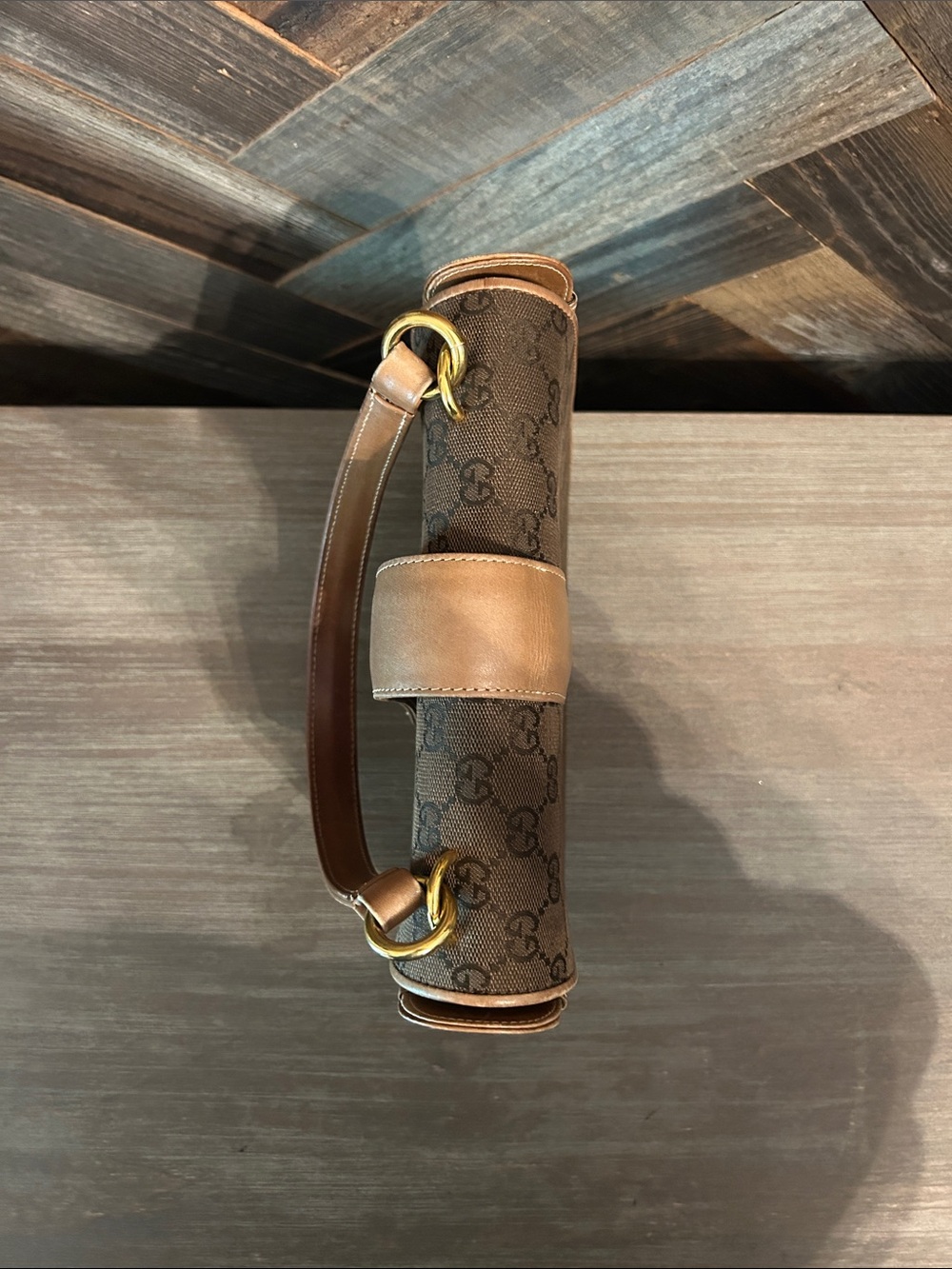 Gucci GG Monogram Canvas Shoulder Bag - Picture 5 of 10
